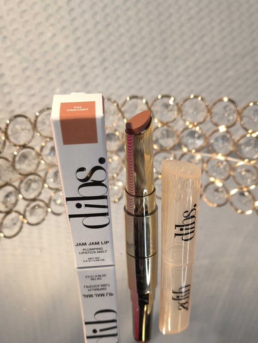 dilōs Jam Jam Lip Plumping Lipstick — Pig Fantasy (Nude Brown)